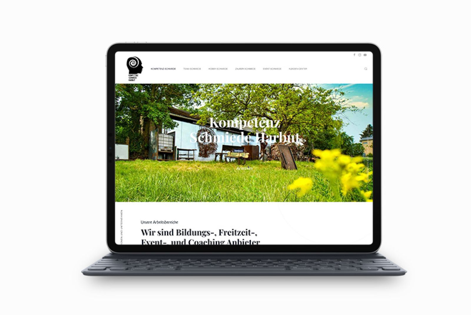 Website Kompetenz-Shmiede- Harbut. de